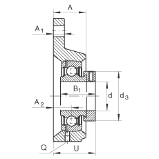 �S������Ԫ PCFTR15, ������(g��)��˨�׵ķ��m���S������Ԫ���T�F��ƫ���iȦ��P���ܷ�